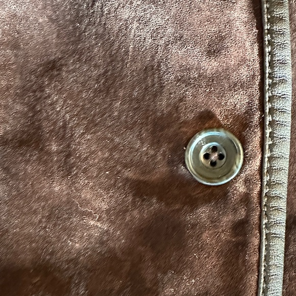 Eddie Bauer Seattle Suede Genuine Leather Jacket - Picture 12 of 12